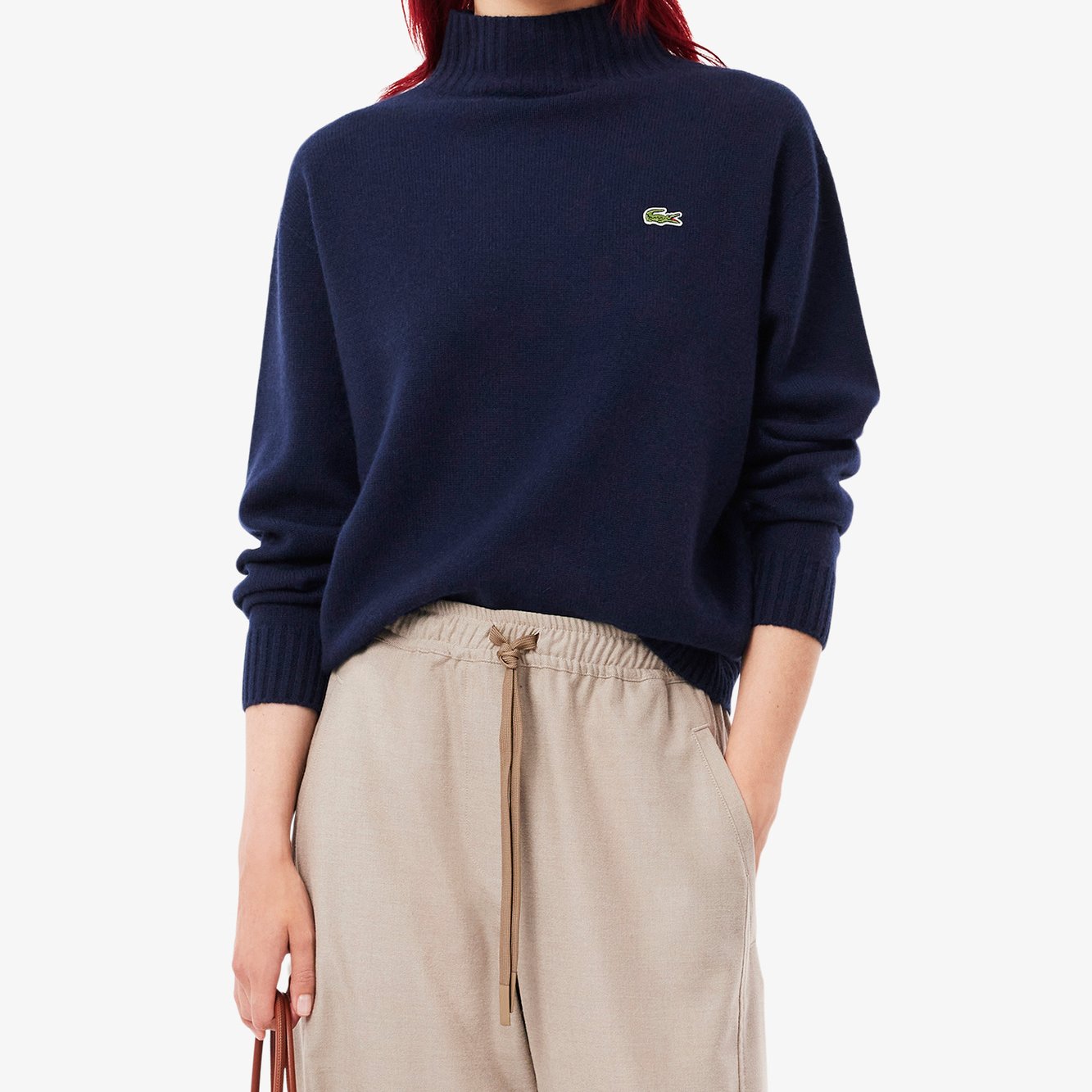 Pull femme Lacoste seconde main photo 2