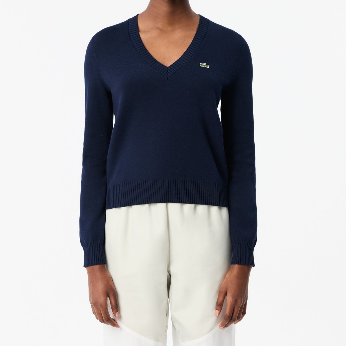 Pull femme Lacoste seconde main photo 1