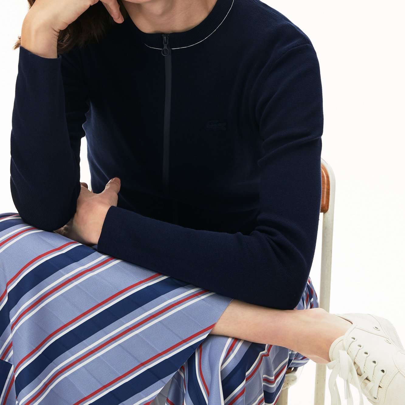 Cardigan femme Lacoste seconde main photo 2