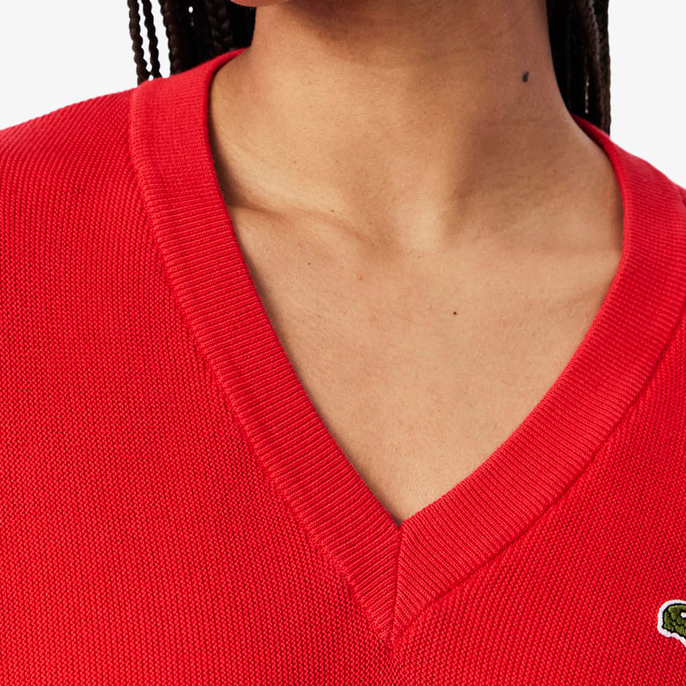 Pull femme Lacoste seconde main photo 3