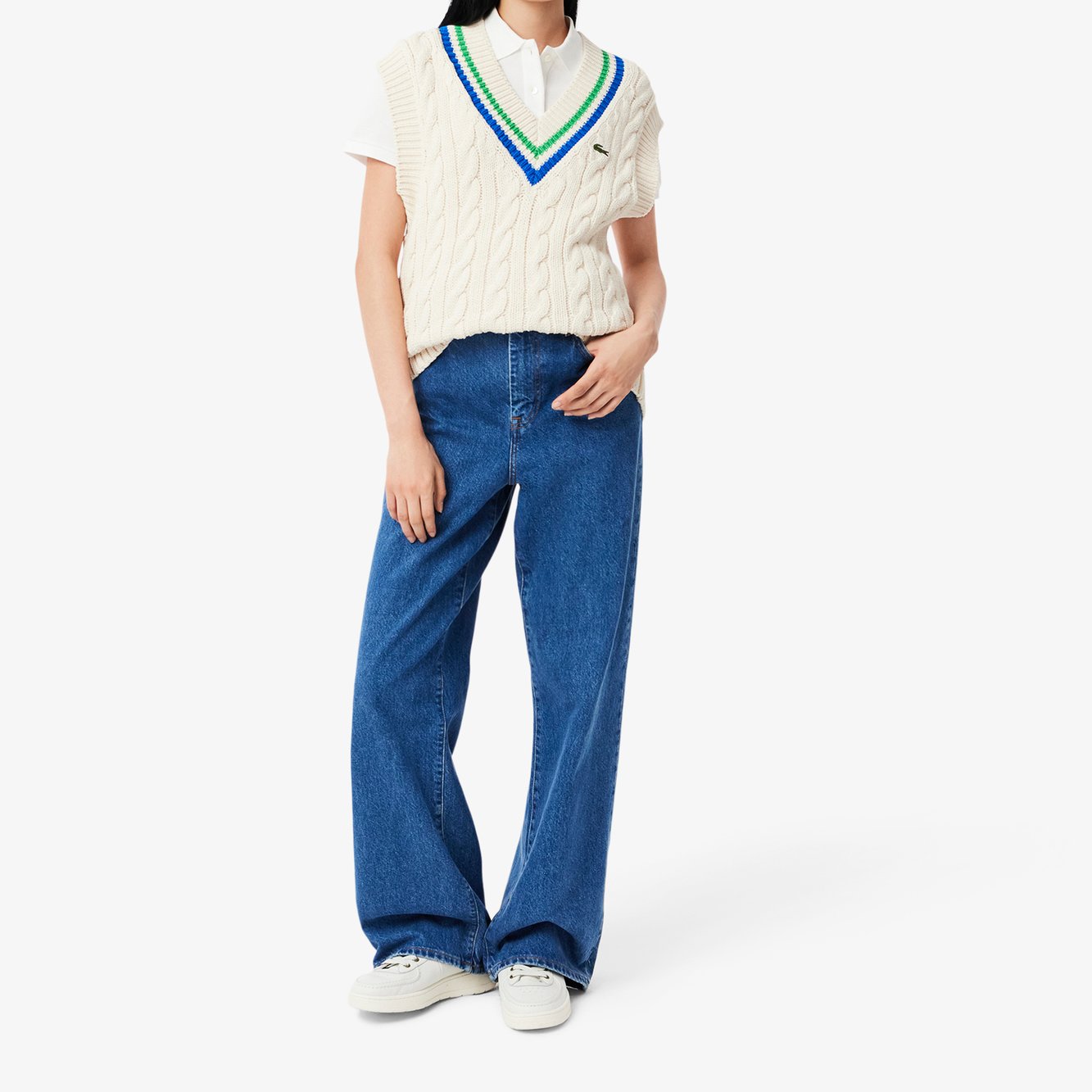 Pull femme Lacoste seconde main photo 5