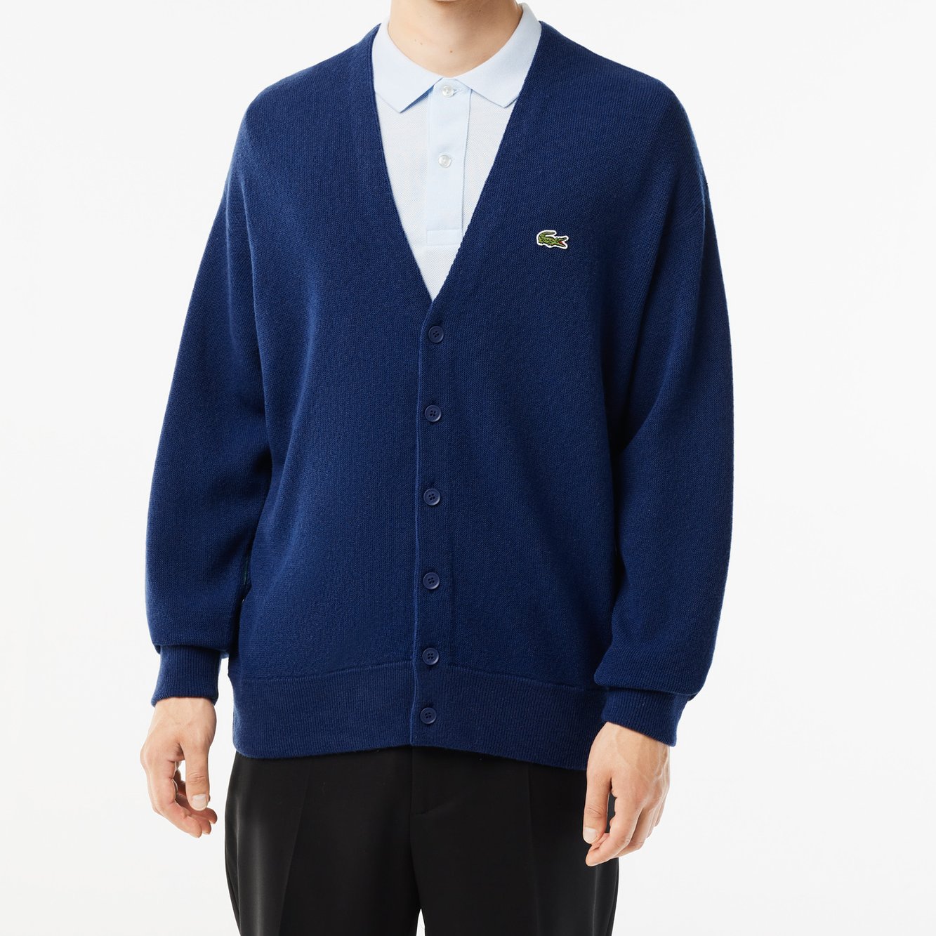 Cardigan homme Lacoste seconde main photo 2