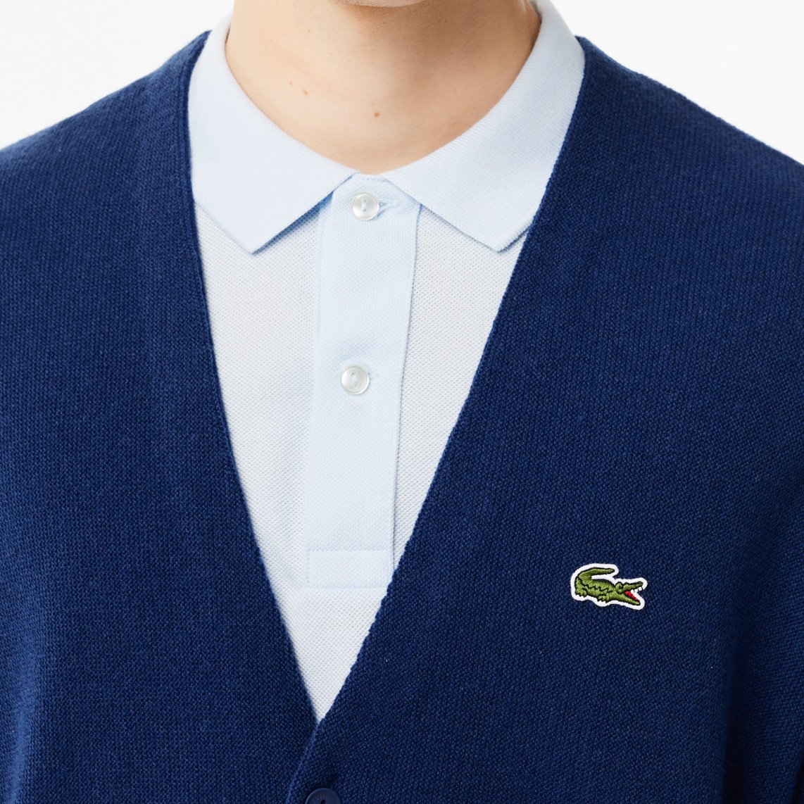 Cardigan homme Lacoste seconde main photo 3