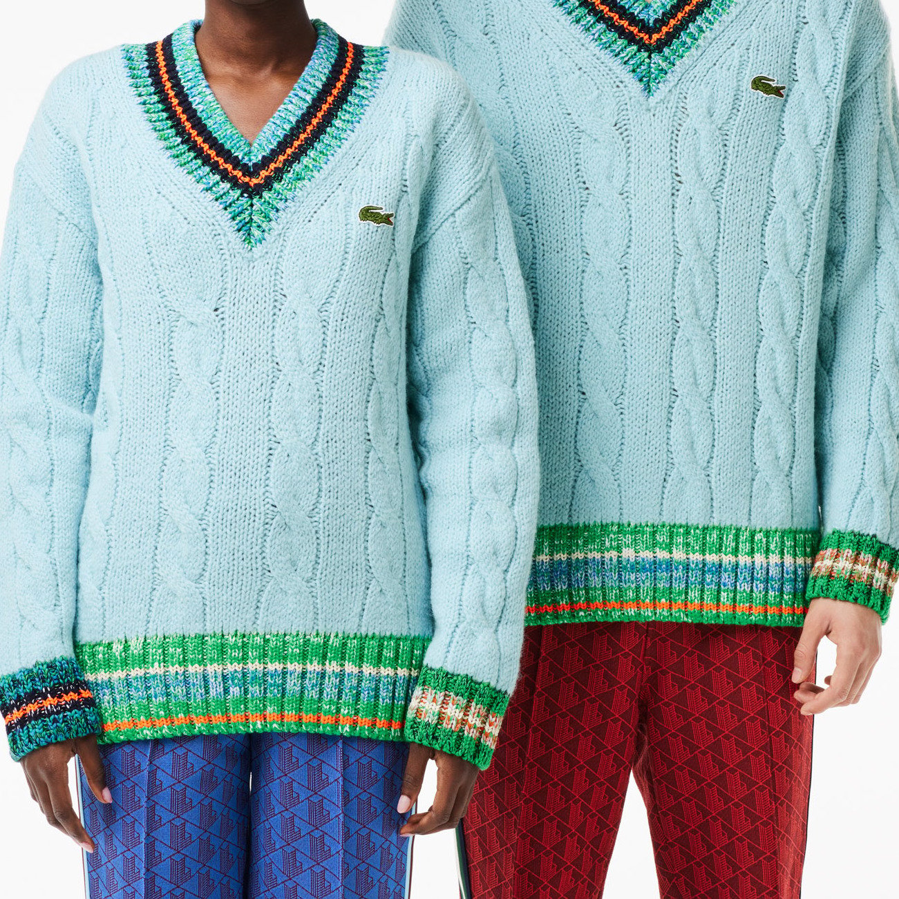 Pull unisexe Lacoste seconde main photo 2