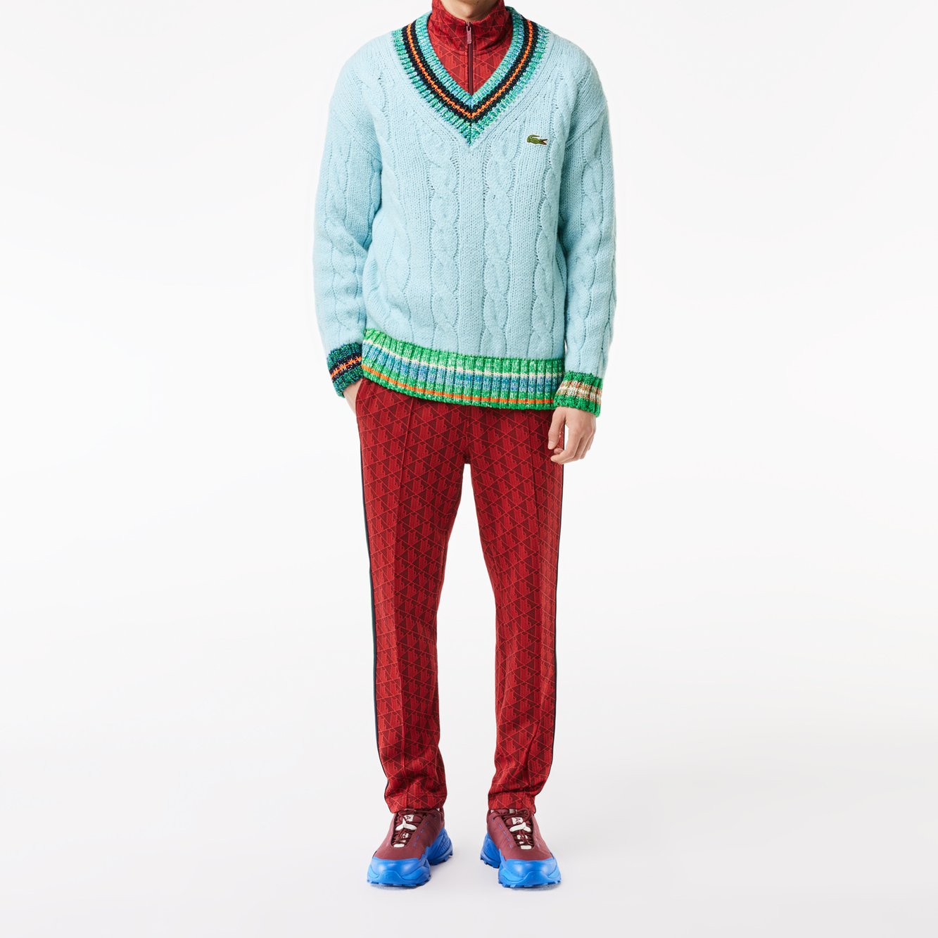 Pull unisexe Lacoste seconde main photo 4