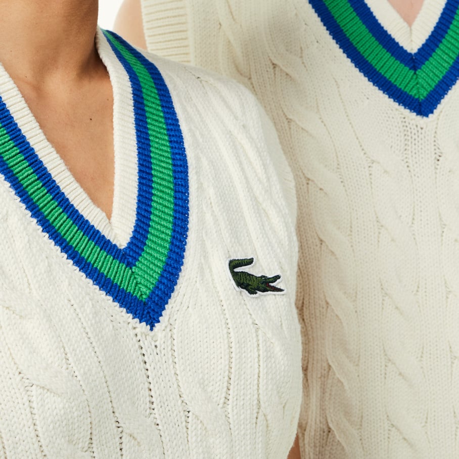 Pull unisexe Lacoste seconde main photo 3