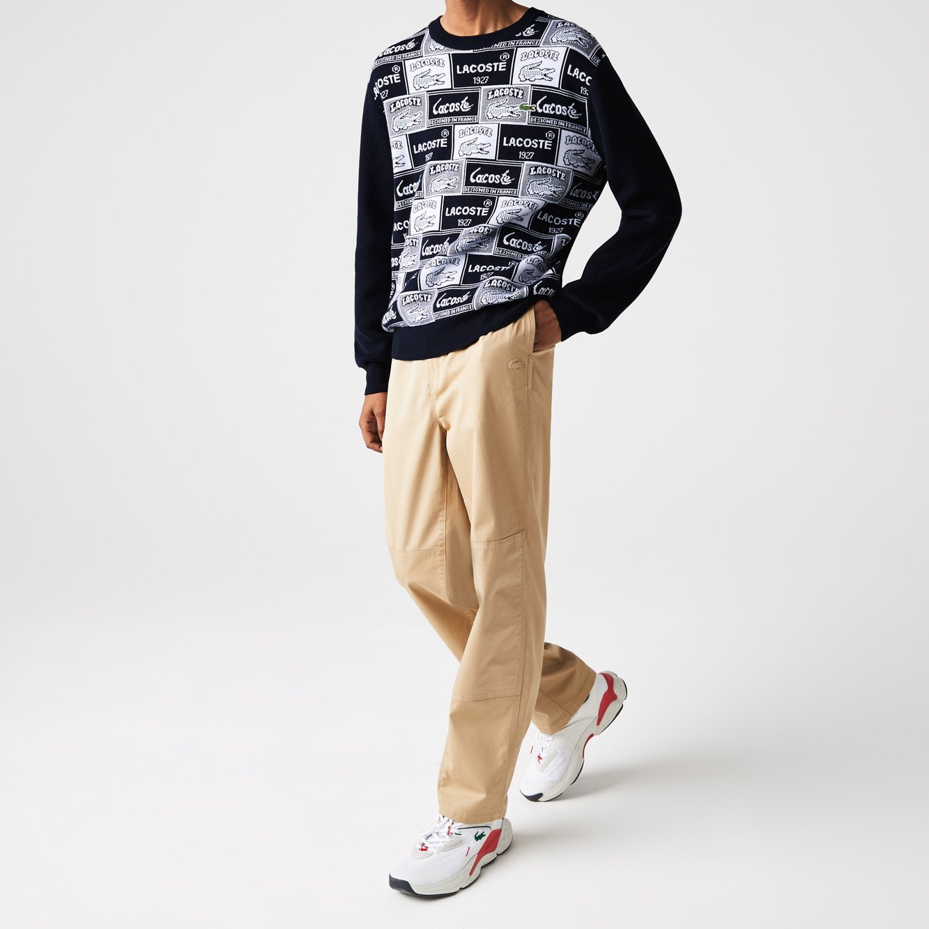 Pull homme Lacoste seconde main photo 3