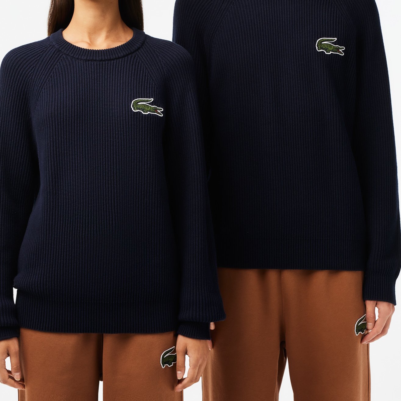 Pull unisexe Lacoste seconde main photo 2