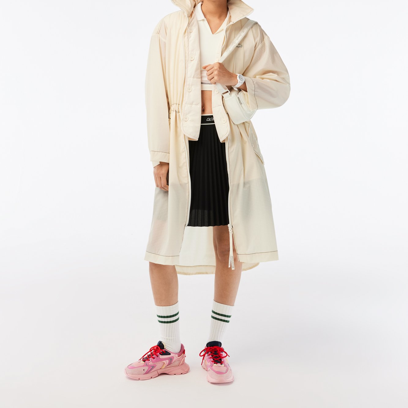 Parka femme Lacoste seconde main photo 2