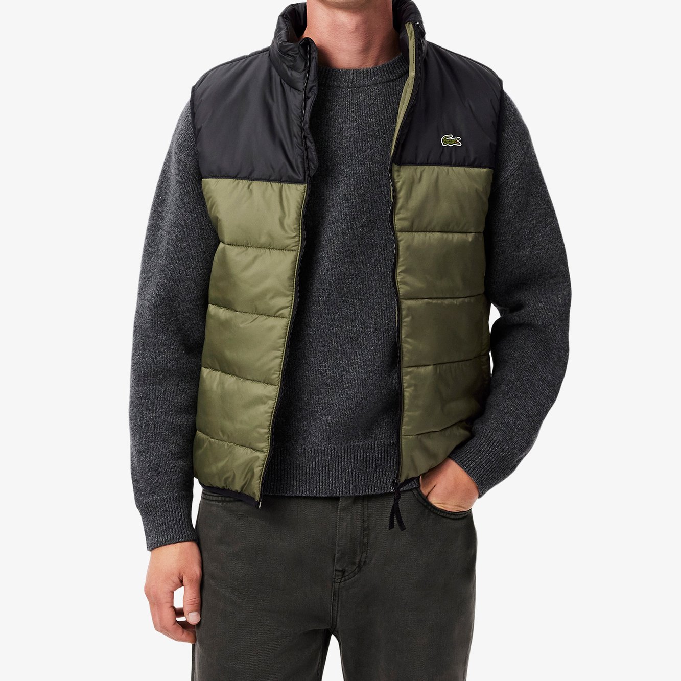 Doudoune homme Lacoste seconde main photo 2