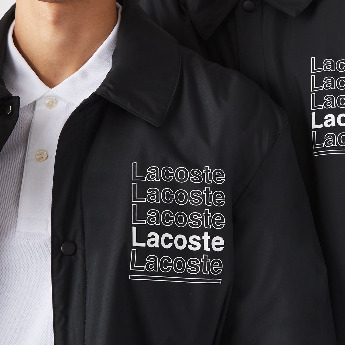 Parka unisexe Lacoste seconde main photo 4