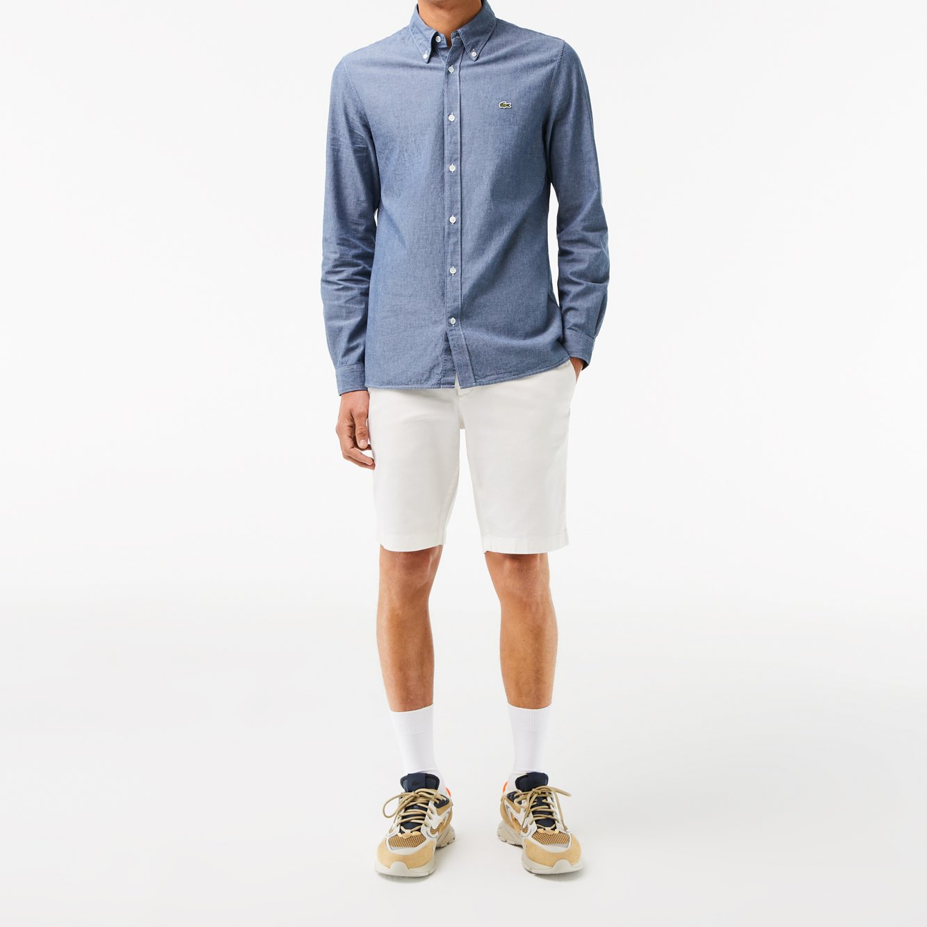 Chemise homme Lacoste seconde main photo 3