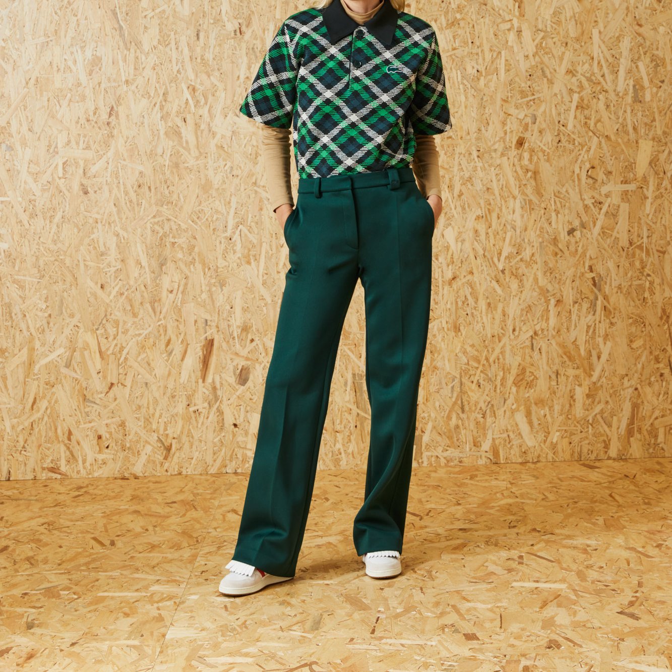 Pantalon femme Lacoste seconde main photo 3
