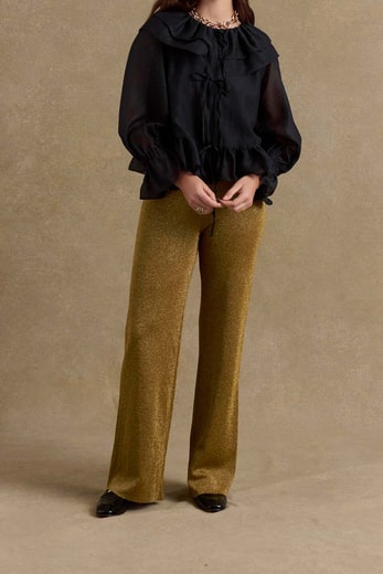 PANTALON AME BRONZE Balzac seconde main photo 2