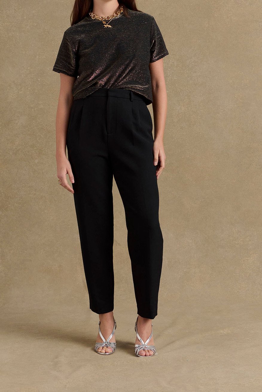 Photo produit PANTALON ABRAMO NOIR numéro 1