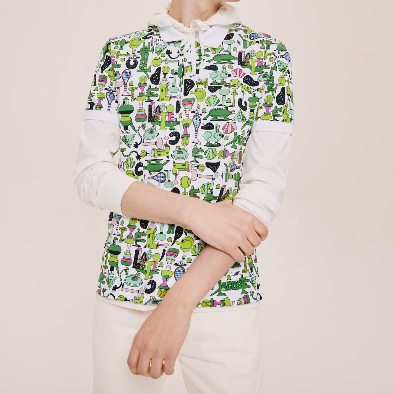 Polo unisexe Lacoste seconde main photo 3