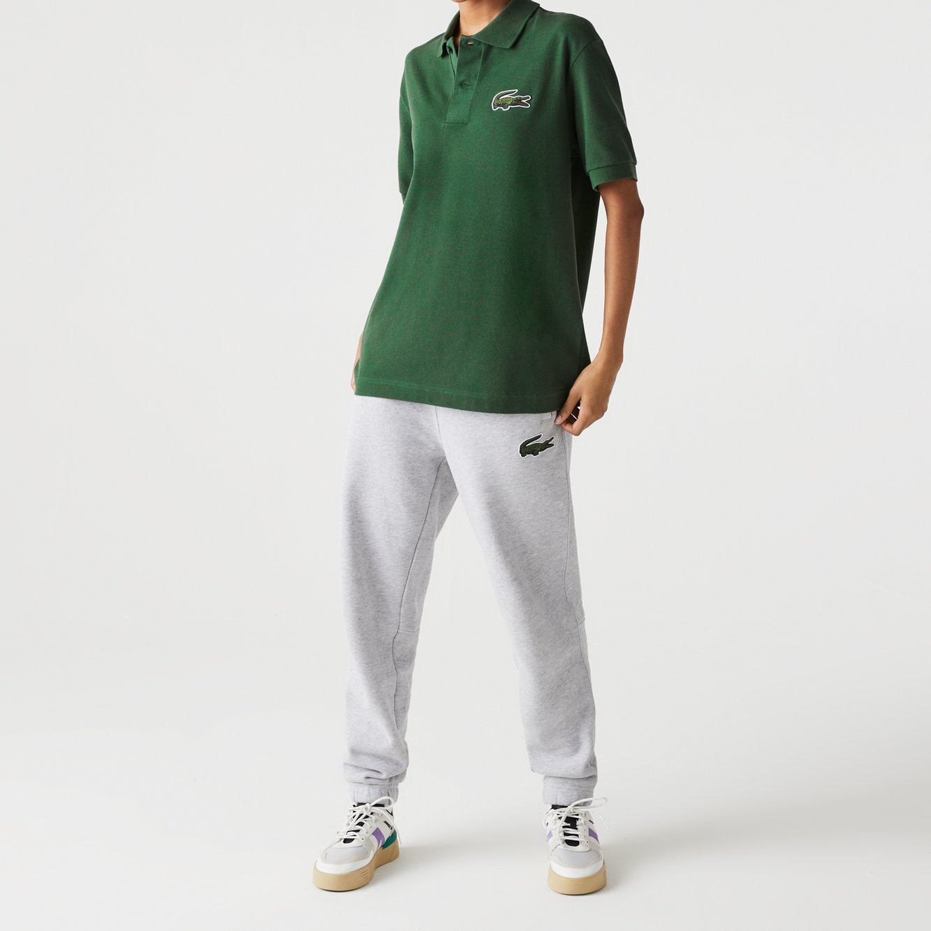 Polo unisexe Lacoste seconde main photo 3