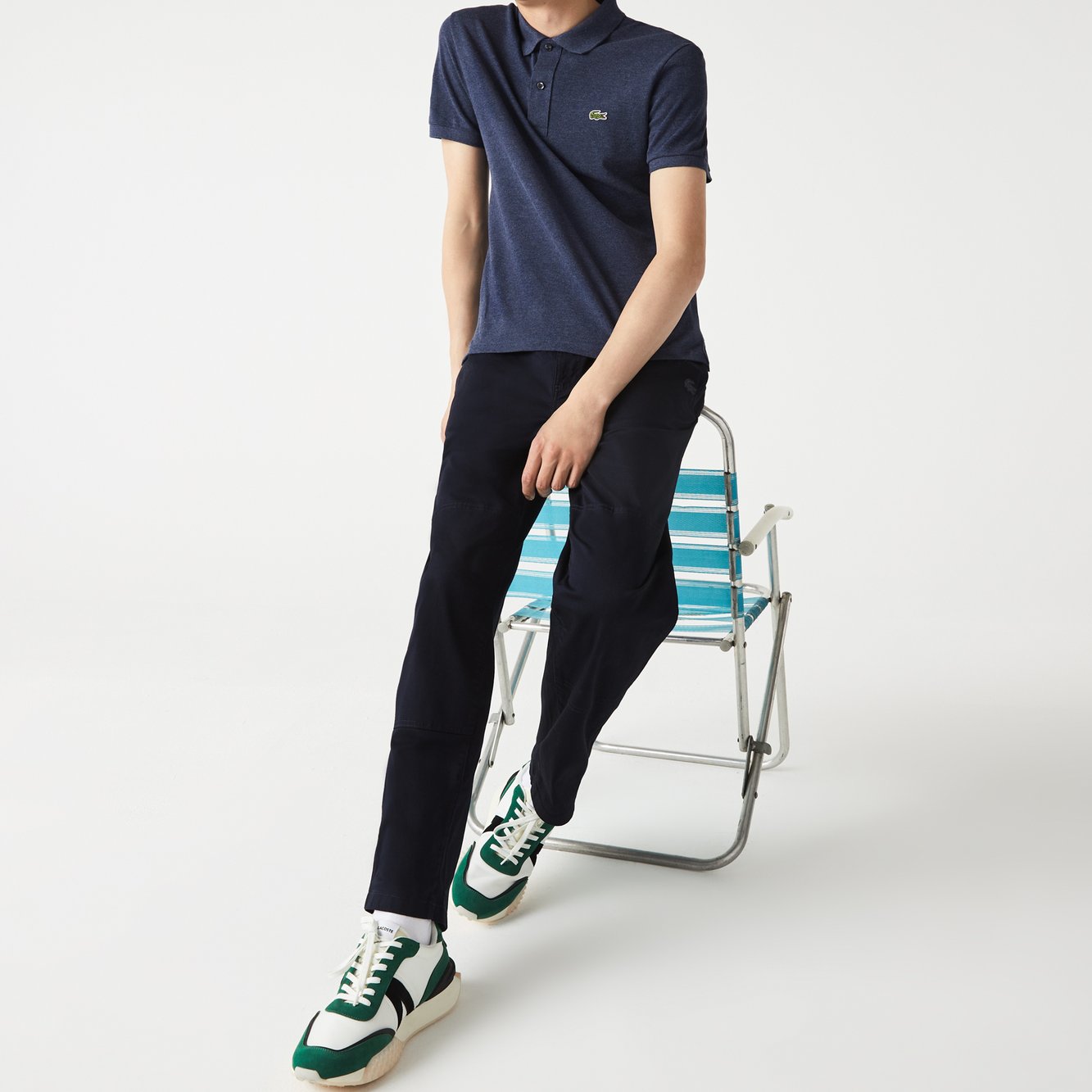 Polo homme Lacoste seconde main photo 2