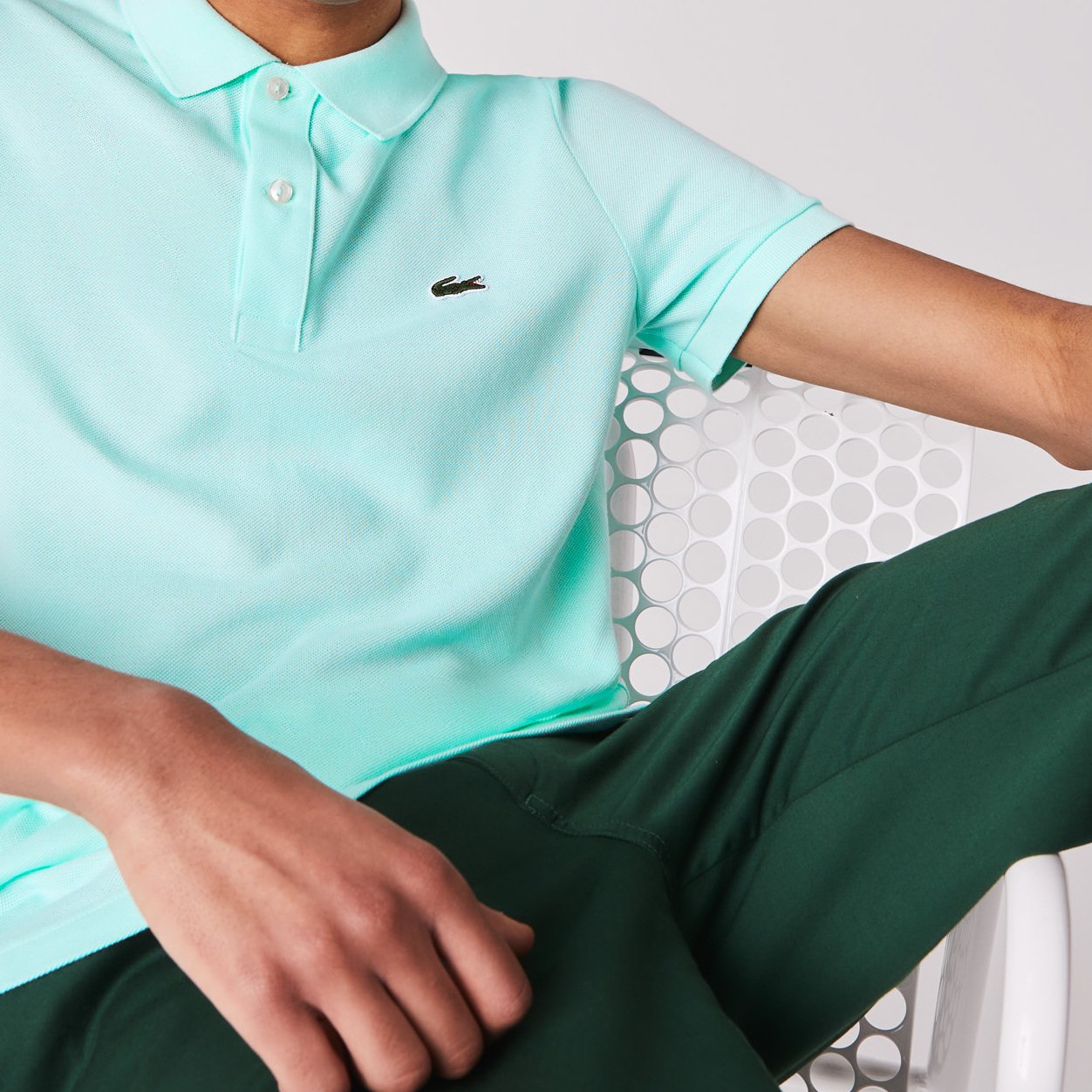 Polo homme Lacoste seconde main photo 2