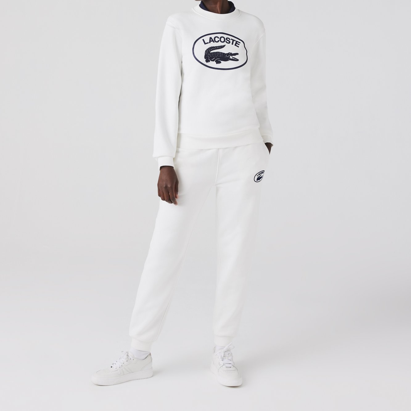 Sweatshirt femme Lacoste seconde main photo 3