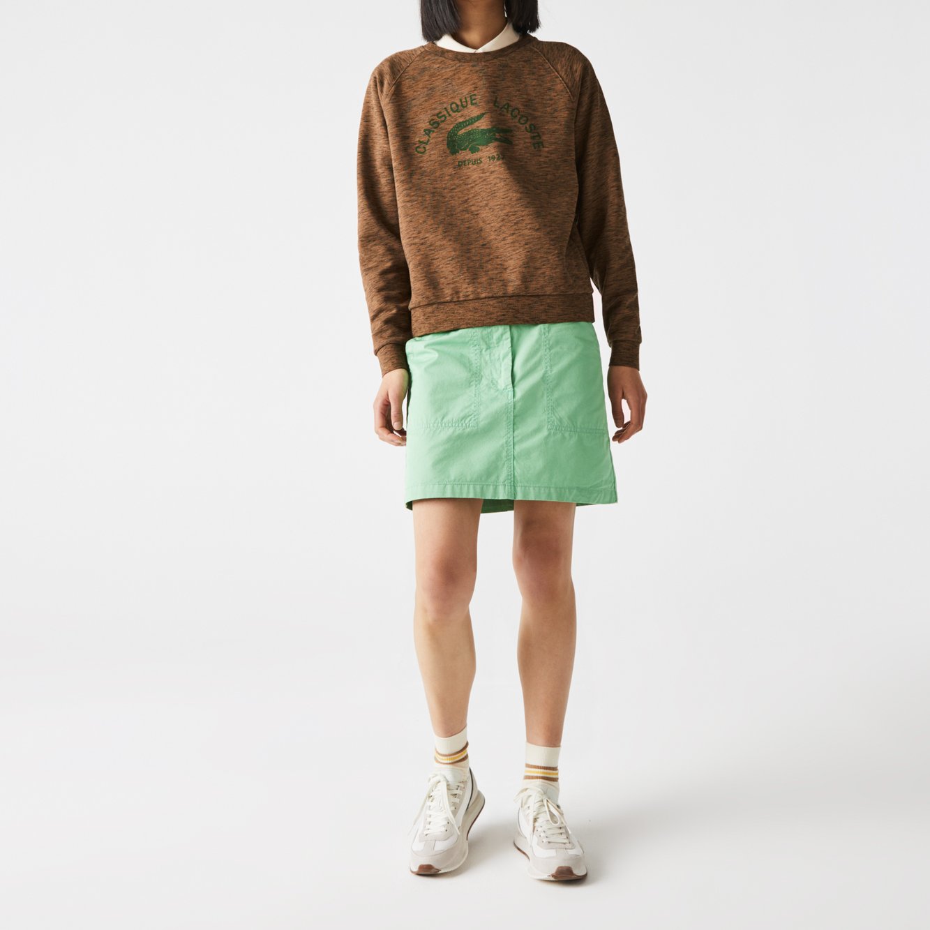 Sweatshirt femme Lacoste seconde main photo 3