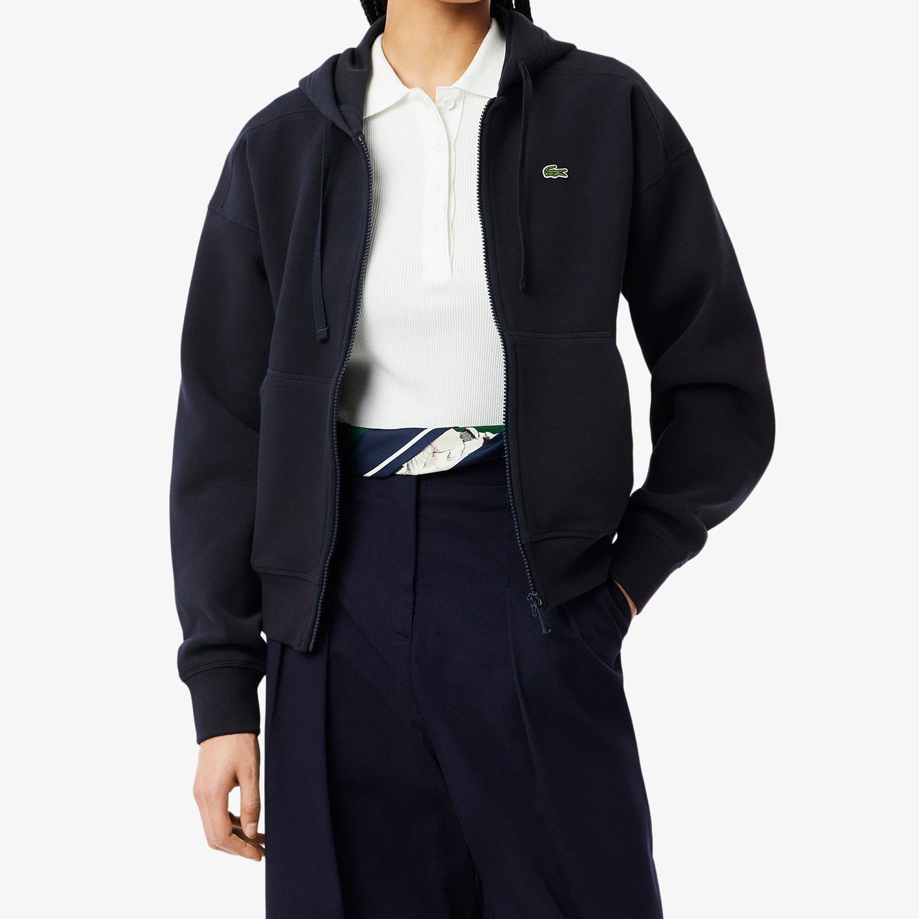 Sweatshirt femme Lacoste seconde main photo 2