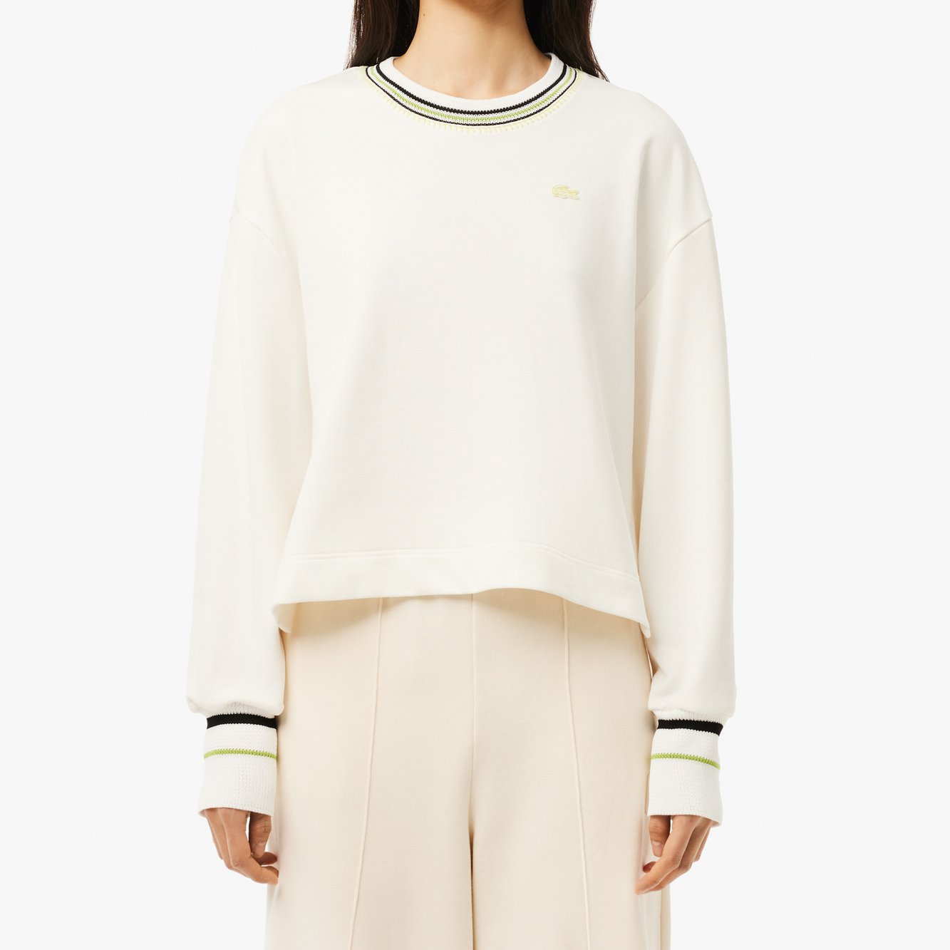 Sweatshirt femme Lacoste seconde main photo 2