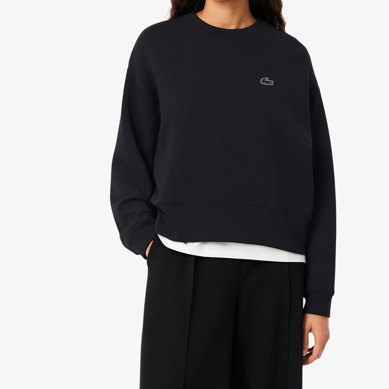 Sweatshirt femme Lacoste seconde main photo 2