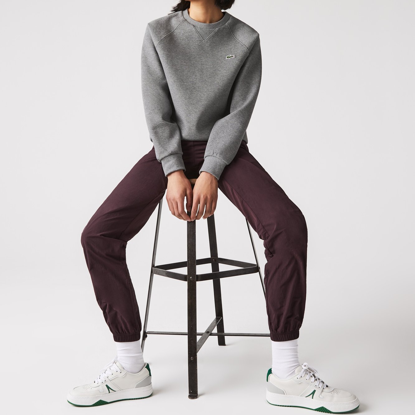 Sweatshirt femme Lacoste seconde main photo 2
