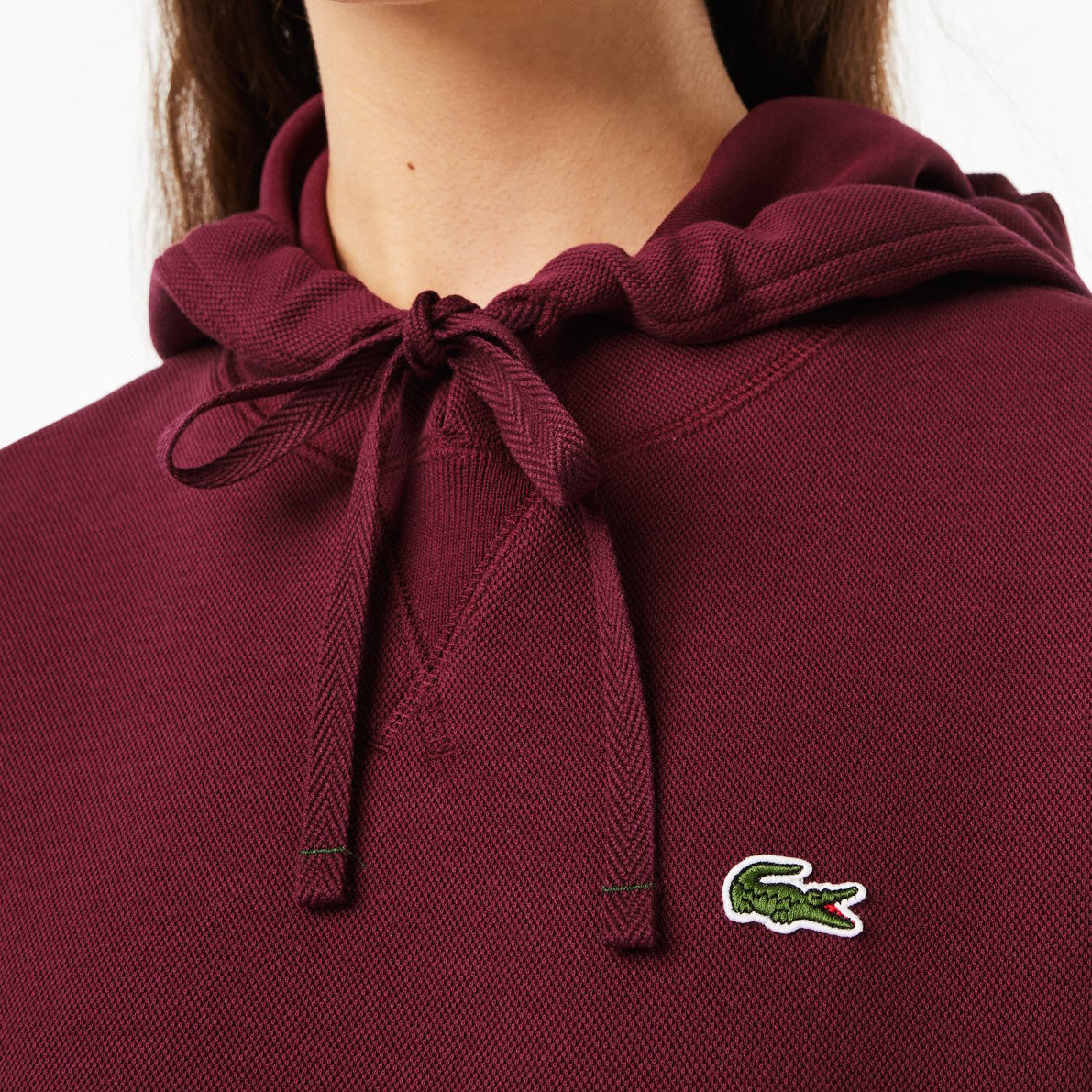 Sweatshirt femme Lacoste seconde main photo 3