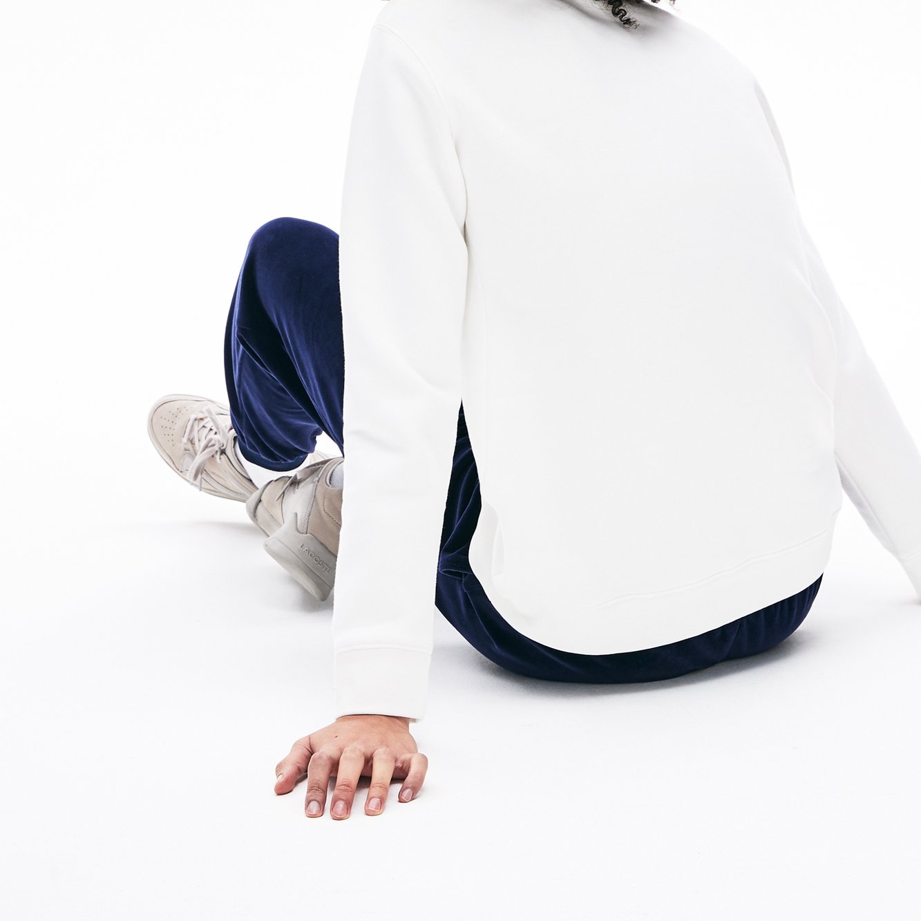 Sweatshirt femme Lacoste seconde main photo 3