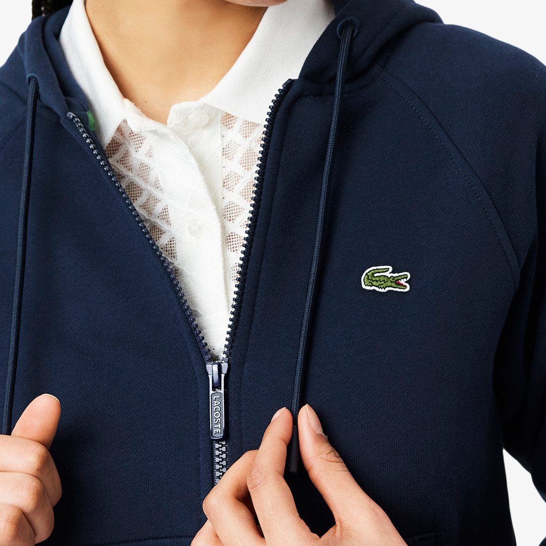 Sweatshirt femme Lacoste seconde main photo 3