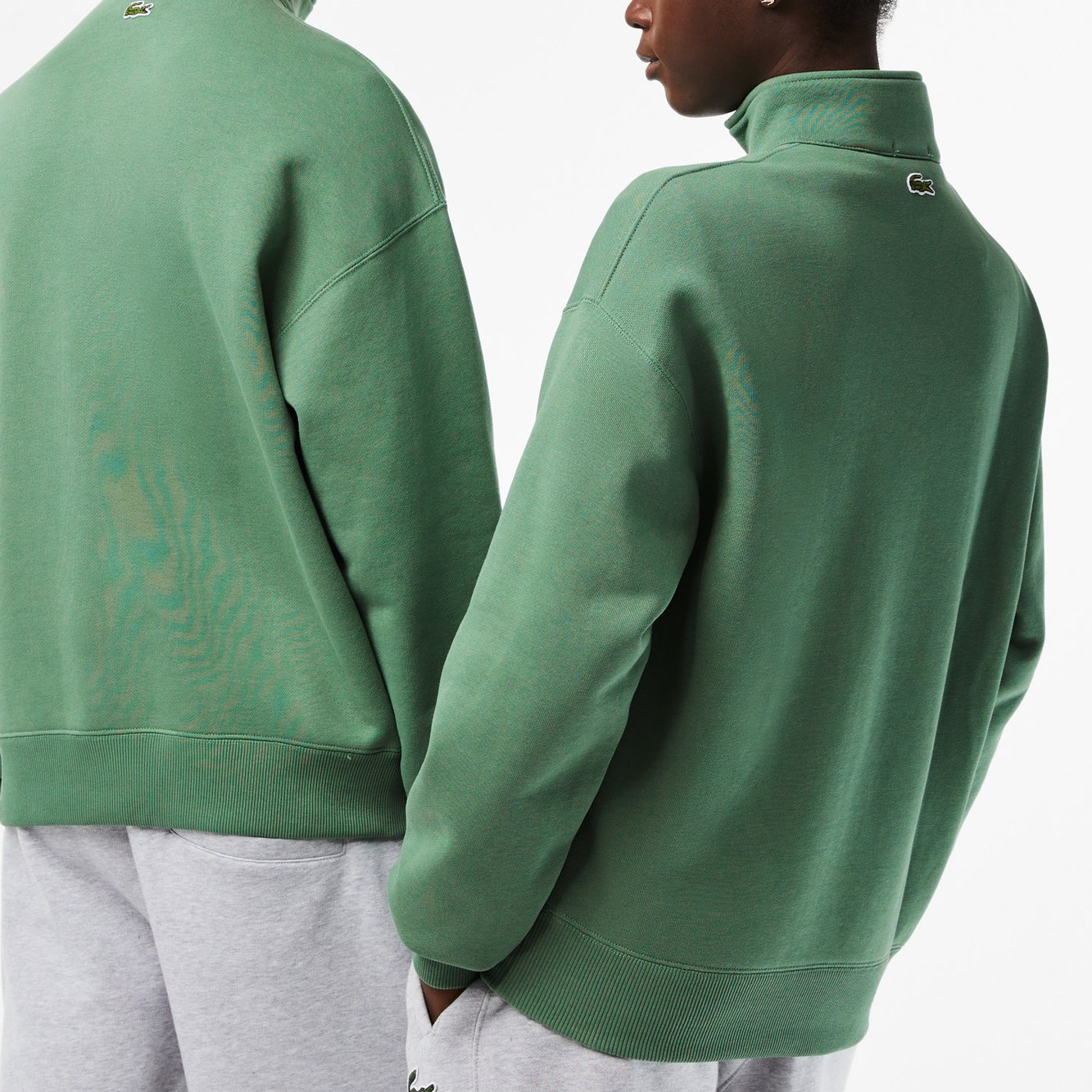 Sweatshirt unisexe Lacoste seconde main photo 3