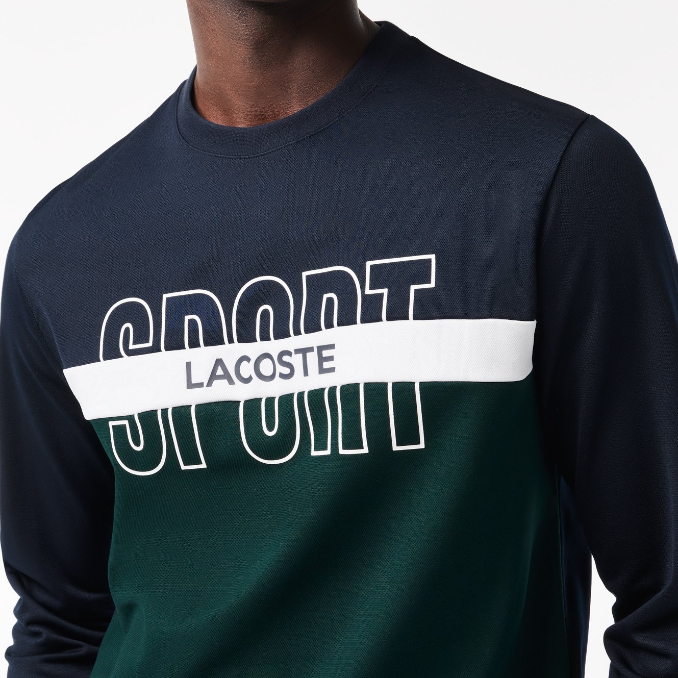 Sweatshirt homme Lacoste seconde main photo 3