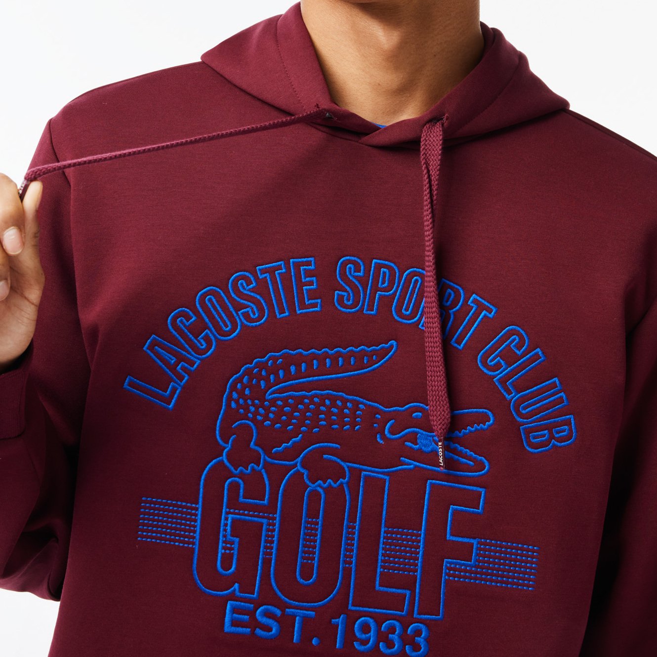 Sweatshirt homme Lacoste seconde main photo 3