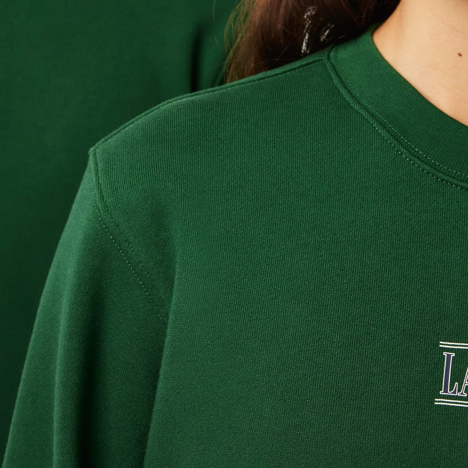 Sweatshirt unisexe Lacoste seconde main photo 3