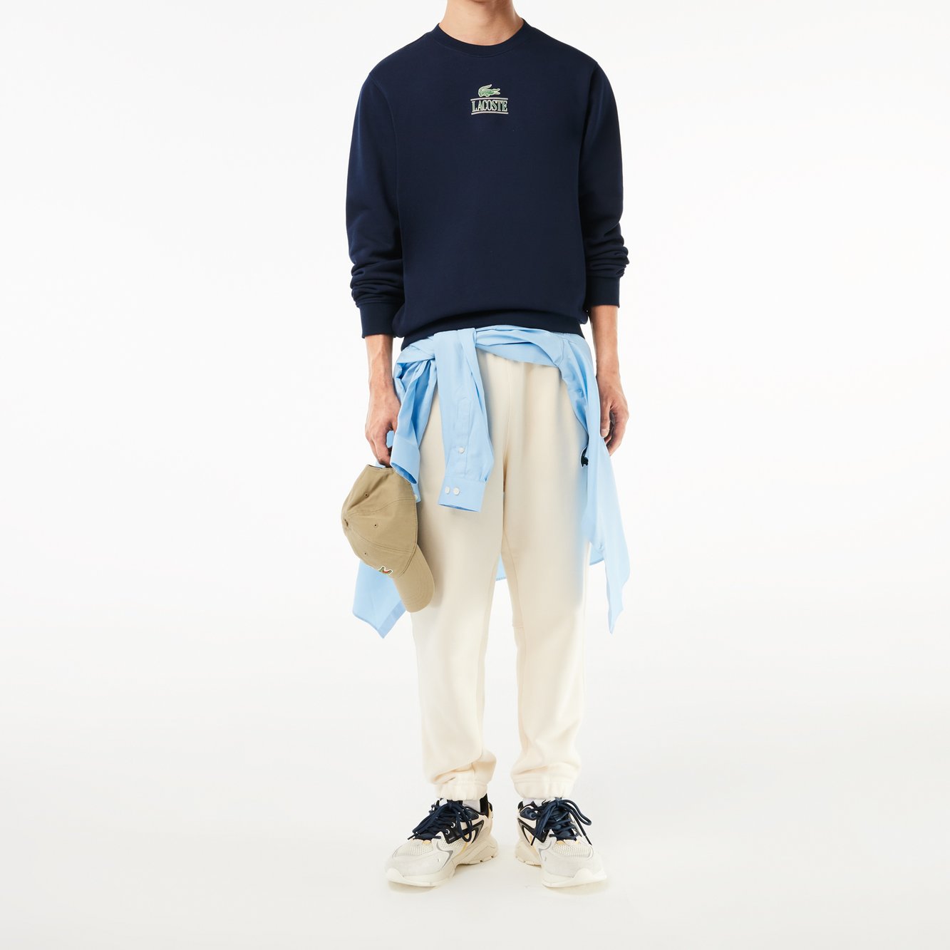 Sweatshirt unisexe Lacoste seconde main photo 5