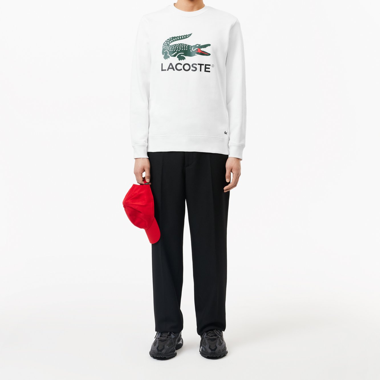 Sweatshirt homme Lacoste seconde main photo 5
