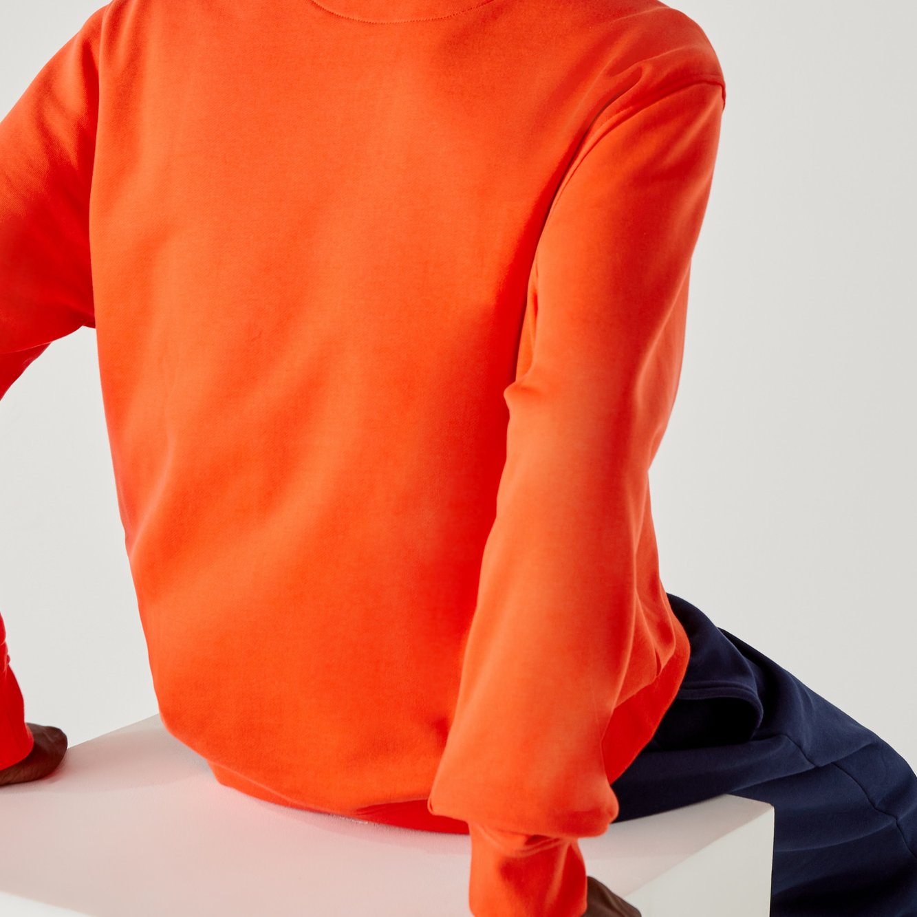 Sweatshirt homme Lacoste seconde main photo 3