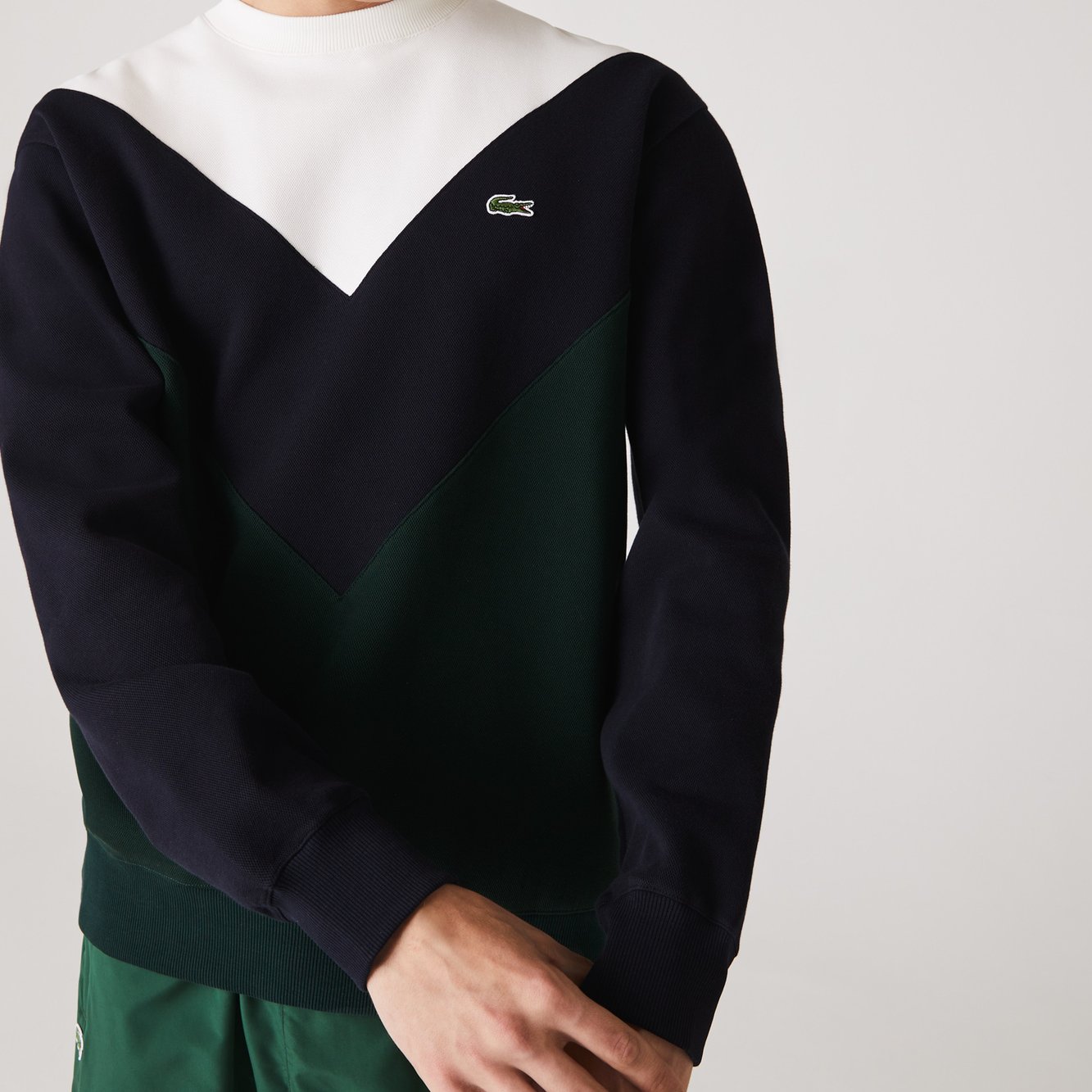 Sweatshirt homme Lacoste seconde main photo 3