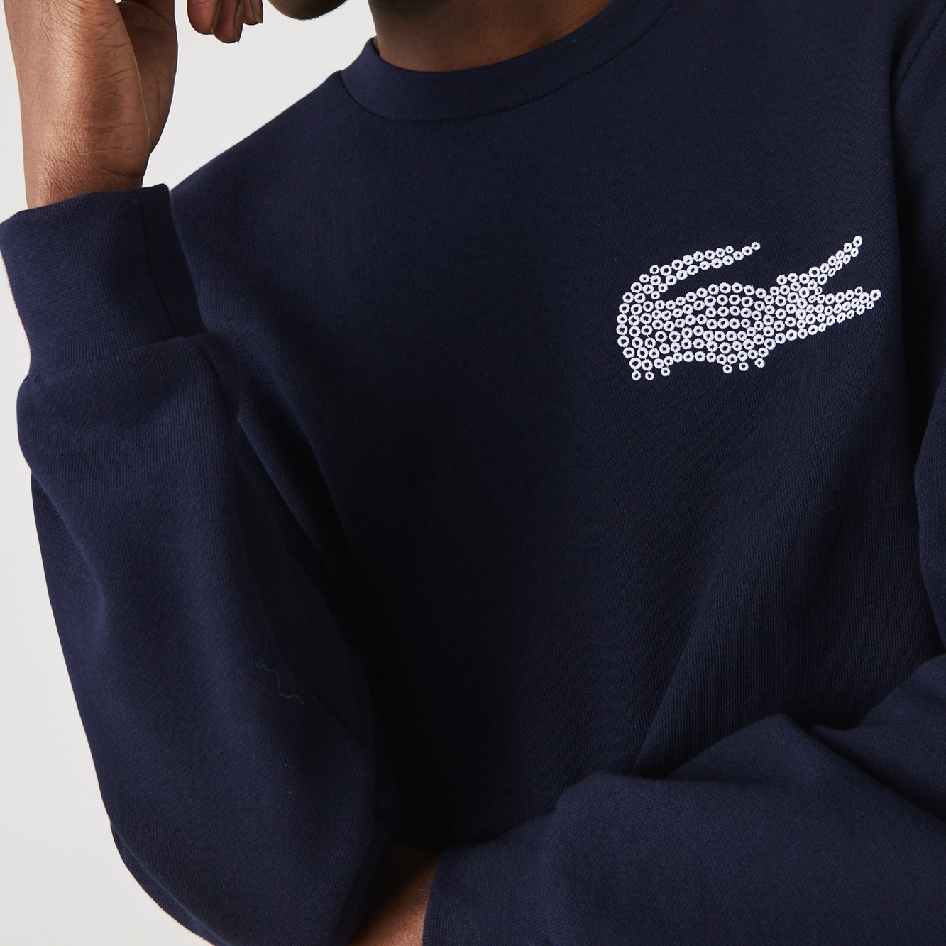 Sweatshirt homme Lacoste seconde main photo 2