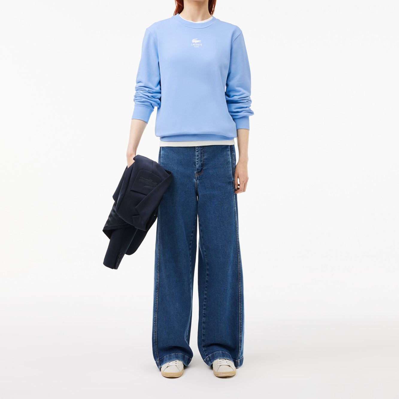 Sweatshirt unisexe Lacoste seconde main photo 4
