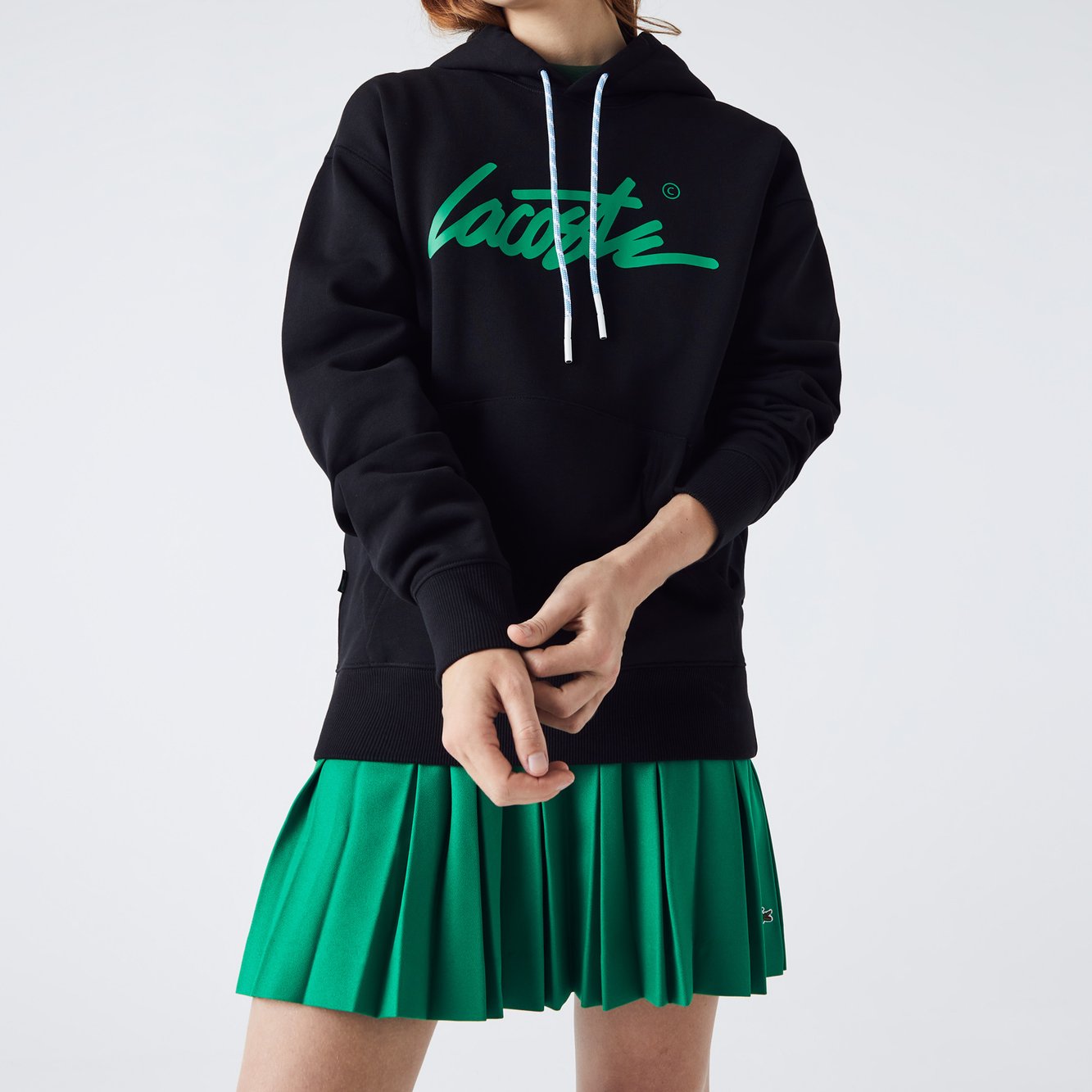 Sweatshirt unisexe Lacoste seconde main photo 3