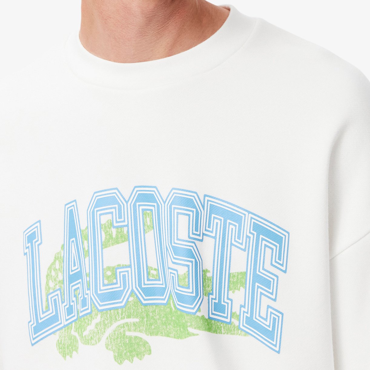 Sweatshirt homme Lacoste seconde main photo 3