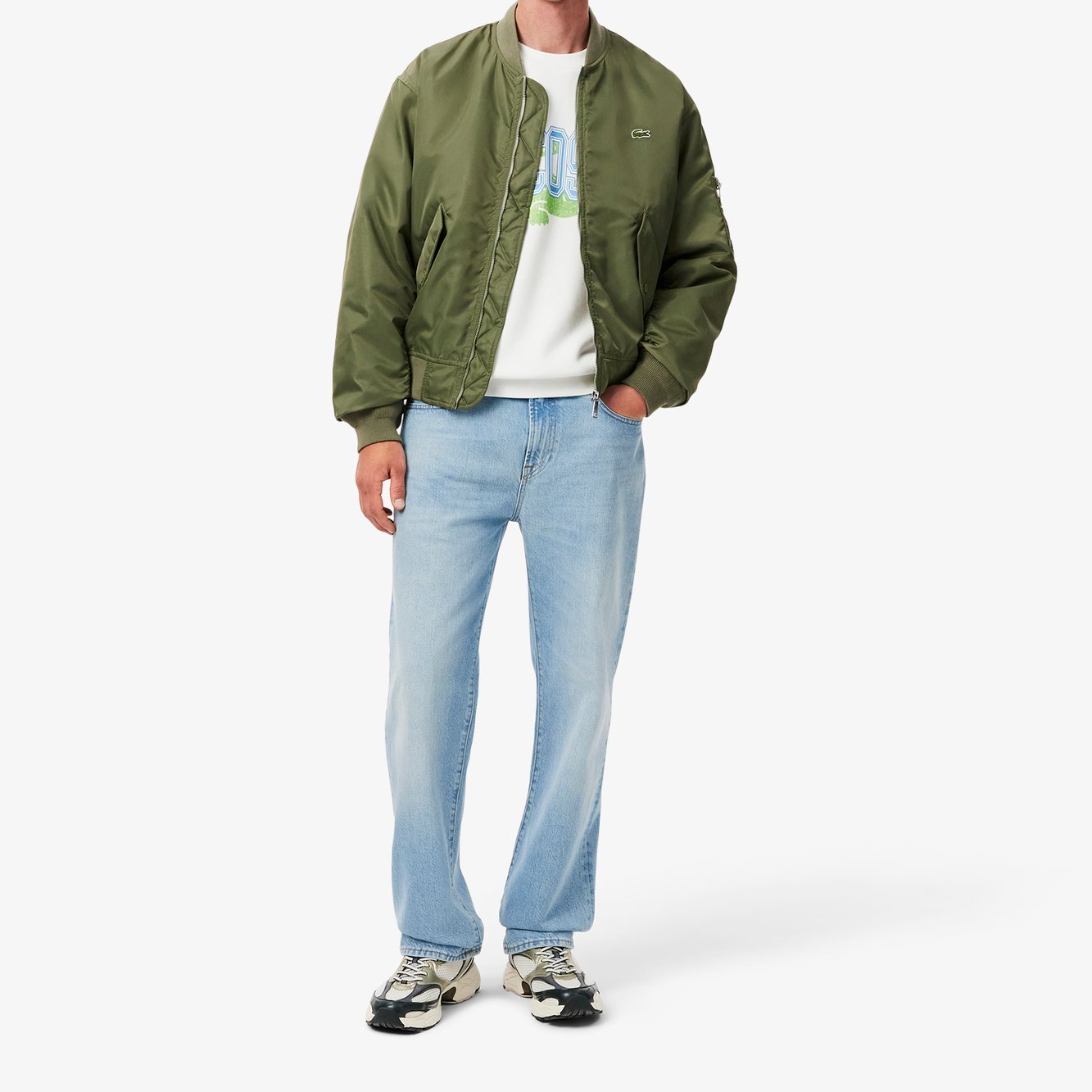 Sweatshirt homme Lacoste seconde main photo 5