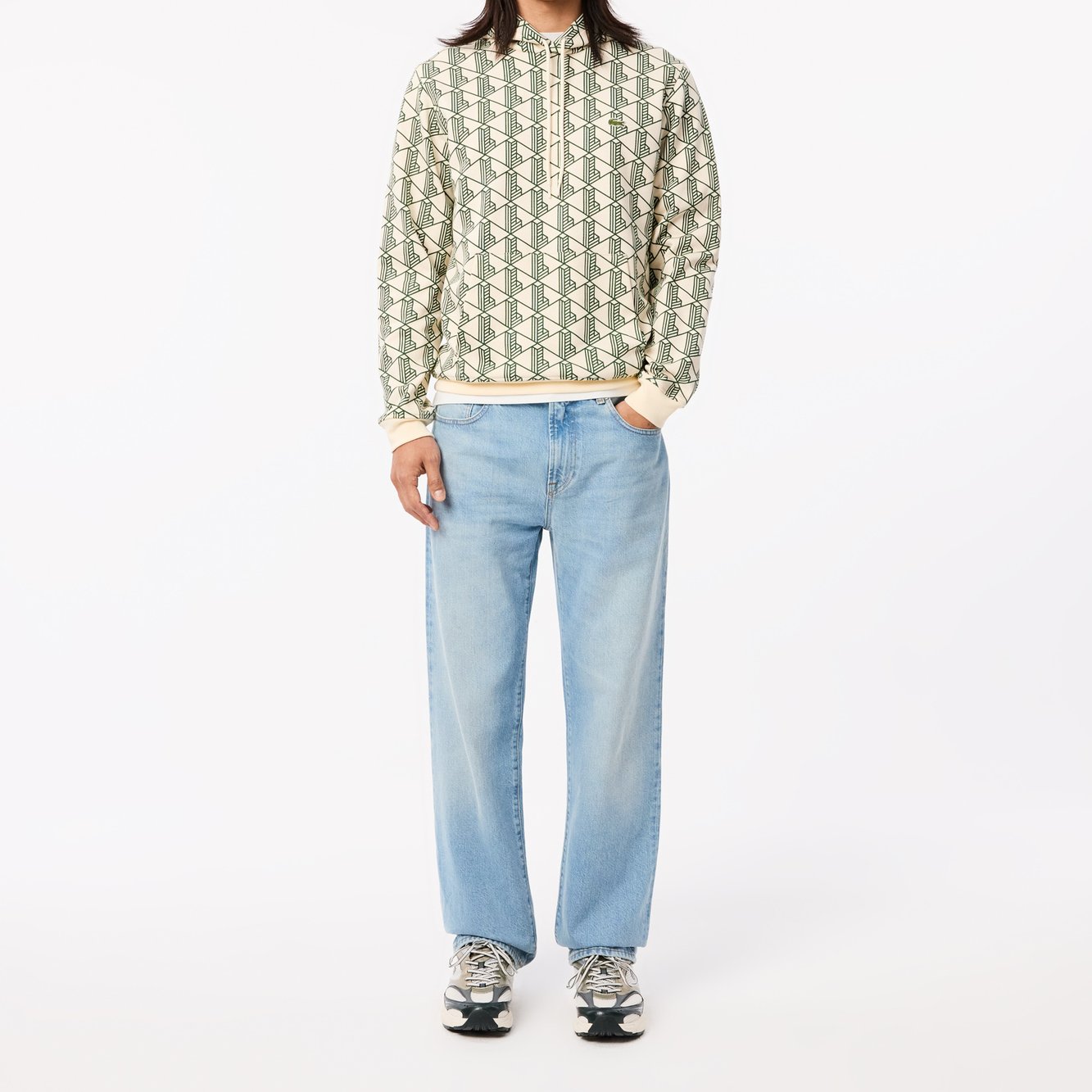 Sweatshirt homme Lacoste seconde main photo 5