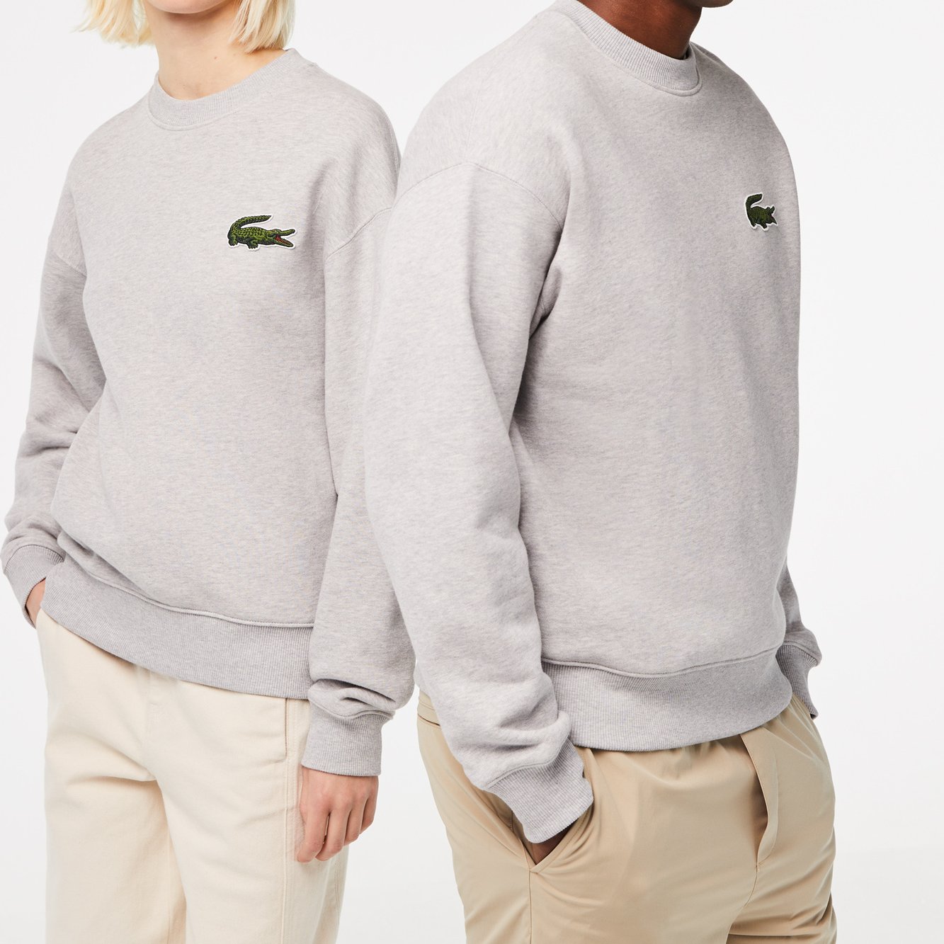 Sweatshirt unisexe Lacoste seconde main photo 2
