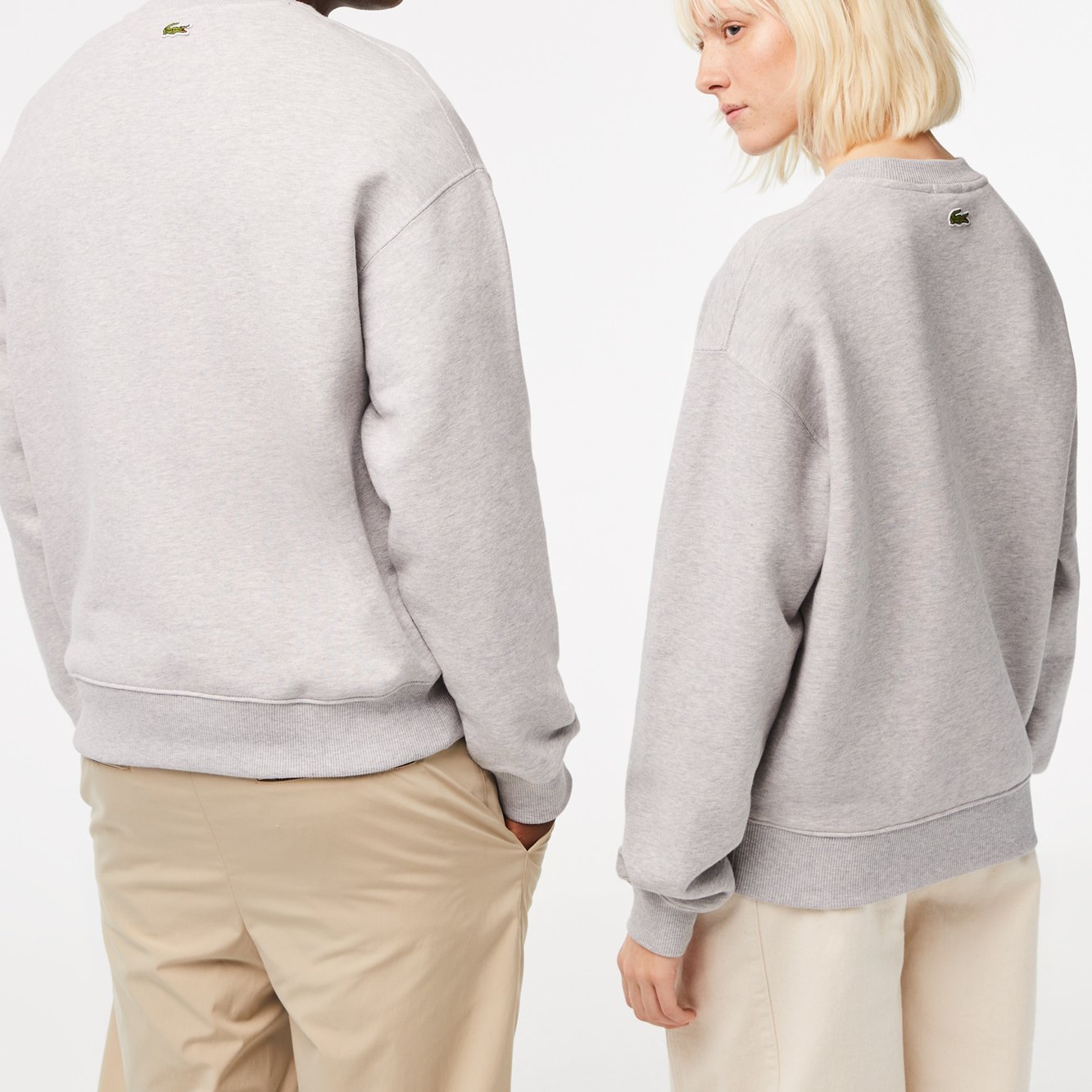 Sweatshirt unisexe Lacoste seconde main photo 5
