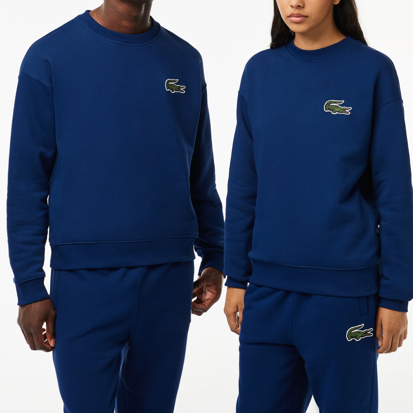 Sweatshirt unisexe Lacoste seconde main photo 2