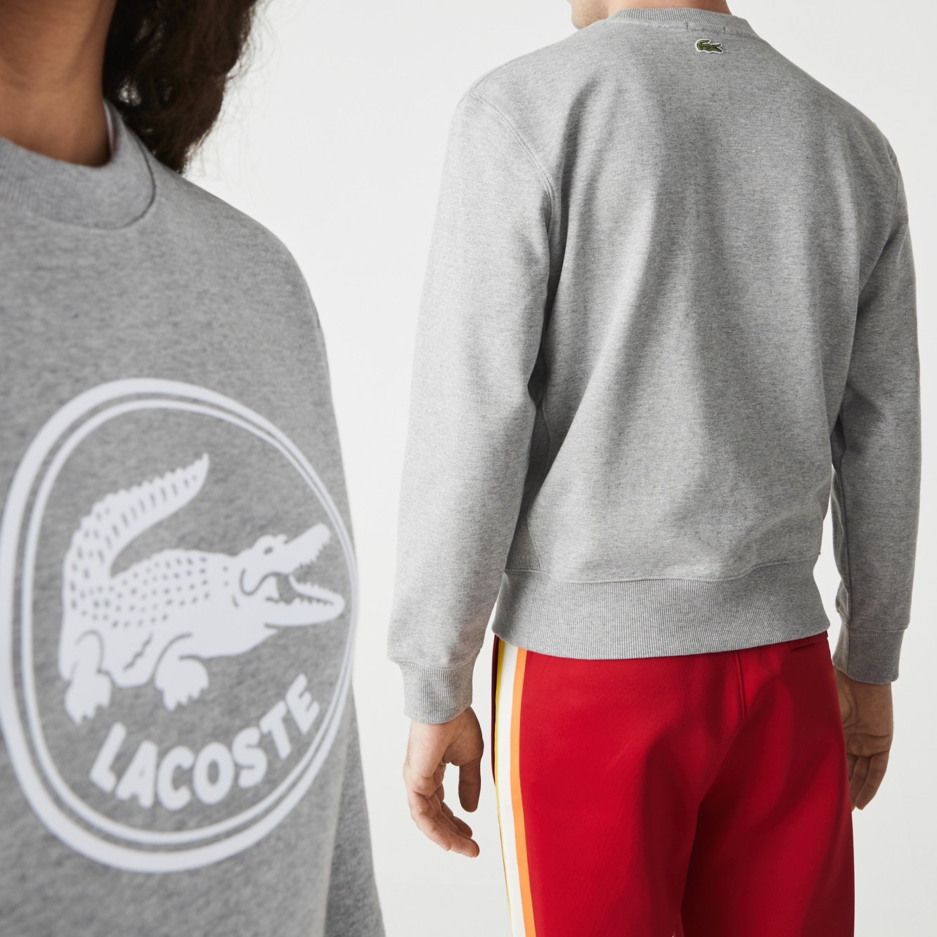 Sweatshirt unisexe Lacoste seconde main photo 4